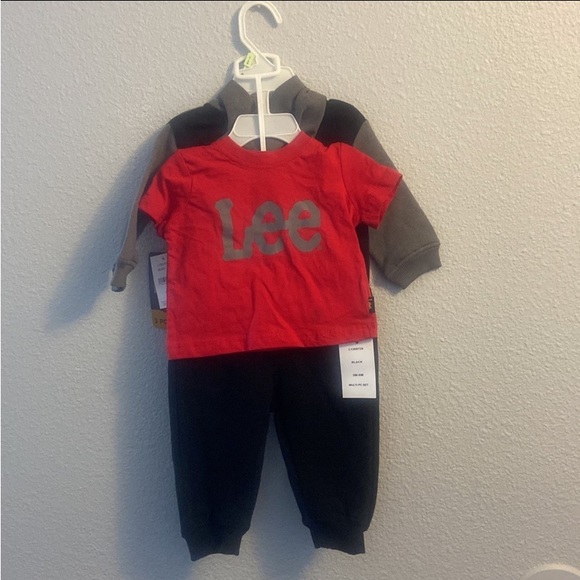 LEE Boys Three Piece Set Age 3-6 months - Picture 2 of 7